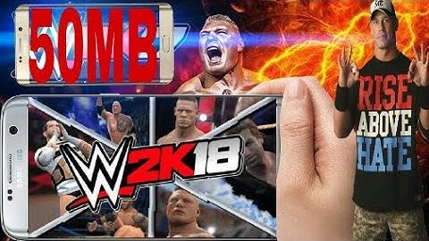how to download WWE 2k18 game on Android || Highly Compressed || With Gameplay proof || Hindi
