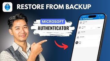 Microsoft Authenticator Restore From Backup