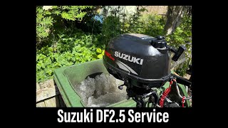 How To Service - Suzuki DF2.5 4 Stroke Outboard 2006 - Thermostat & Anode