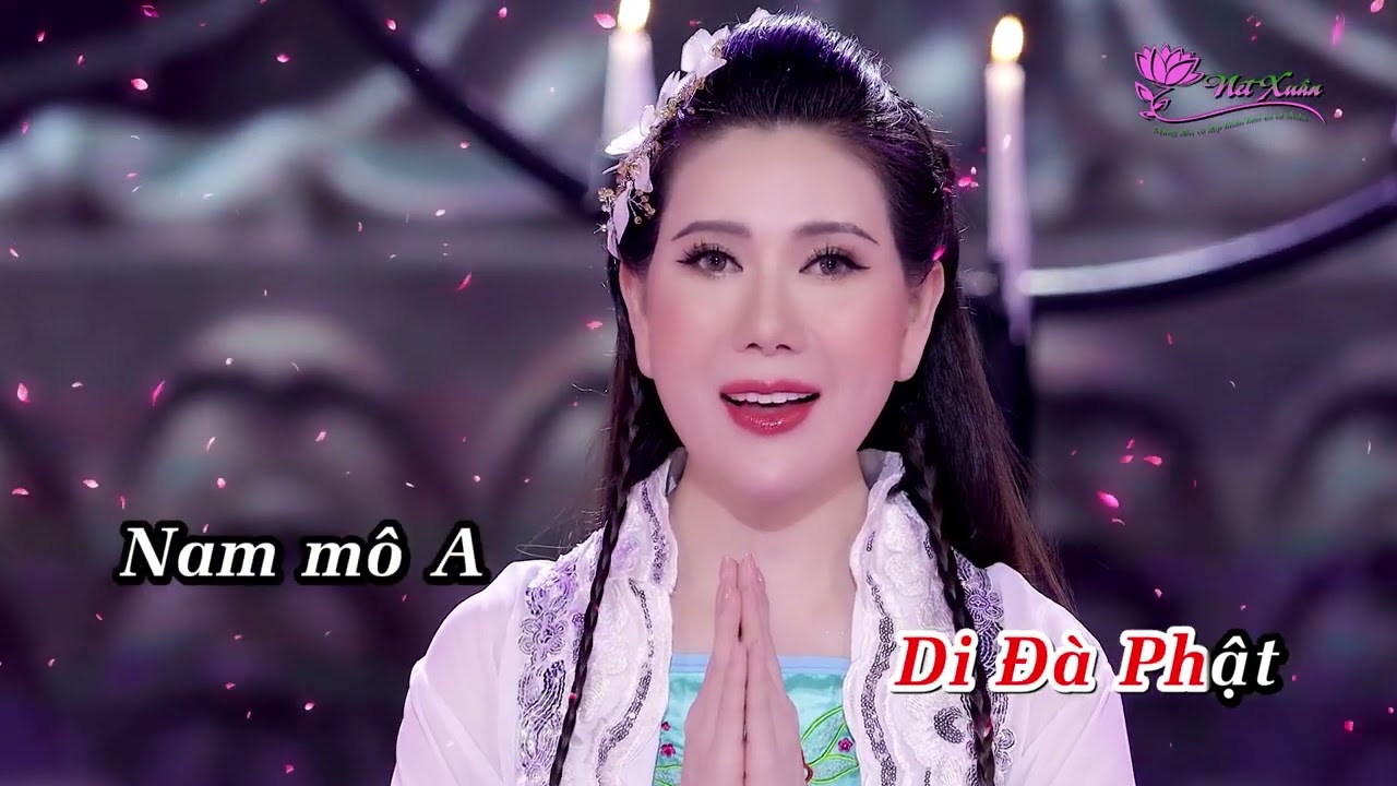 KARAOKE | Tán Thán Cõi Phật A Di Đà - Nét Xuân