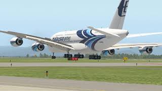 A380 Pilots made a mistake during landing | X-Plane 11