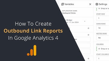 How to Track Outbound Links in GA4 | How to Create Custom Reports in Google Analytics 4
