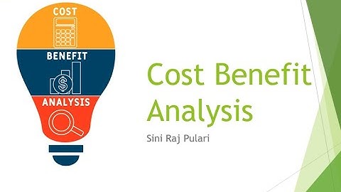 Cost Benefit Analysis - A quick Overview