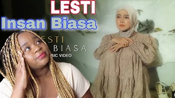 Lesti - Insan Biasa | Official Music Video REACTION