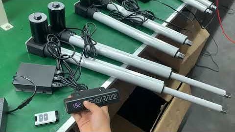 2 Two Synchronized Linear Actuators Pair With Remote Controller NIW