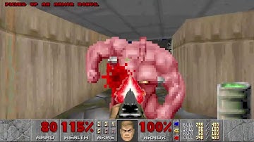 classic DOOM part 4 E1M6 central processing