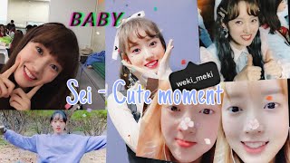 Sei #세이 — WekiMeki cute moment #위키미키