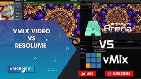 Kết Nối Hình Ảnh Từ vMix Sang Resolume Arena [ElementPik.com]