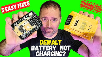 DEWALT 20V Battery Not Working? [3 Easy DIY Charging Hacks -- but I DON