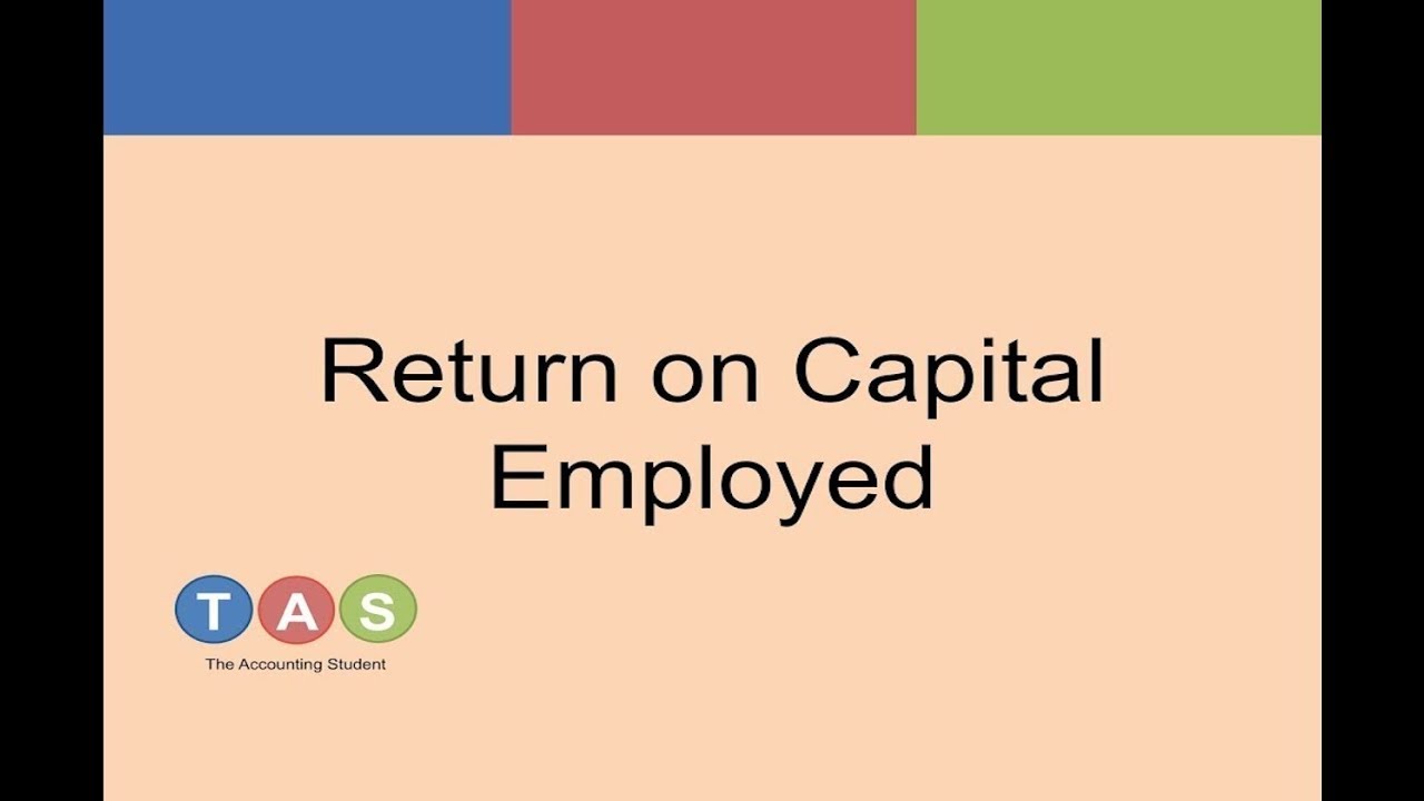 Return On Capital Employed Ratio YouTube Return On Capital Employed Ratio YouTube