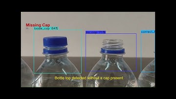 AI Vision System for Automated Bottle Cap Fitting Inspection on Production Lines