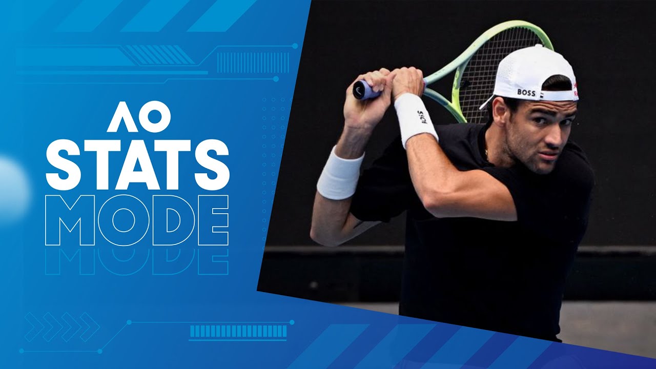 LIVE Andy Murray v Matteo Berrettini Walk-On, Warm-Up, and AO STATS MODE Australian Open 2023