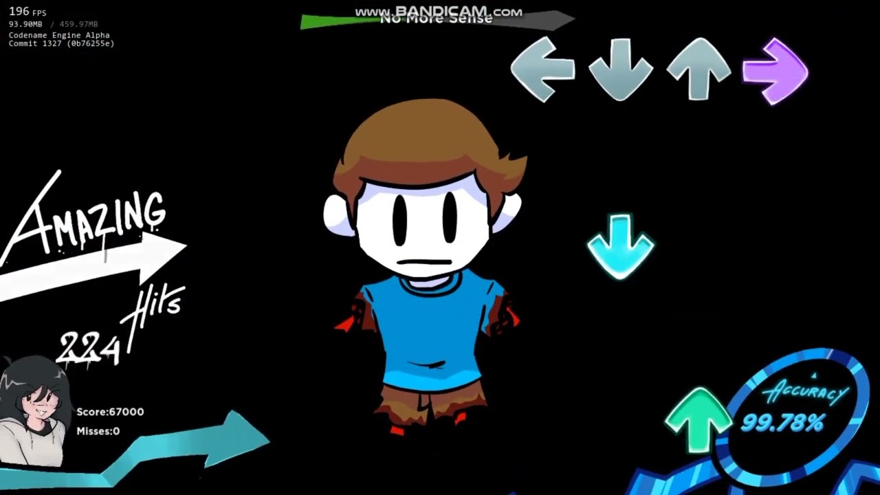 No More Sense Song In Cyber Sensation: Malware Breakout (Canned Build) FNF Mod