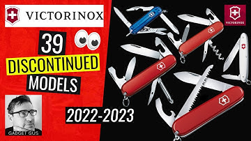 🇨🇭 39 Victorinox Knifes Discontinued - Delémont | Evolution | SAK | EDC | UKLegal | Pocketknifes