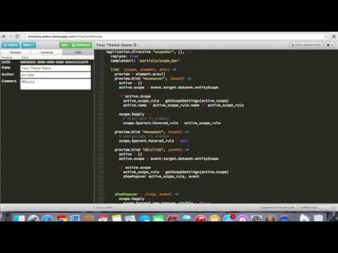 Create a Sublime Text Theme in Two Minutes or Less