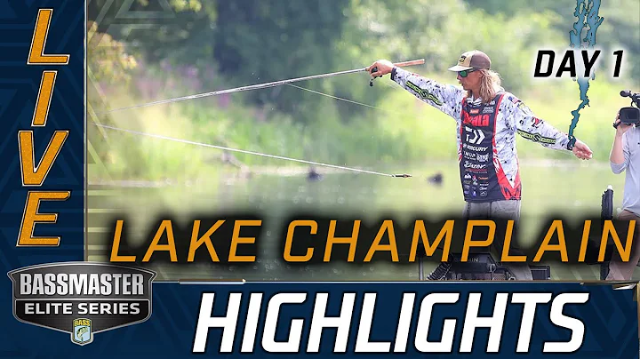 Highlights: Day 1 Bassmaster action at Lake Champlain