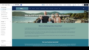 ClickFunnels 2.0 Funnel Hub Home Page Layout