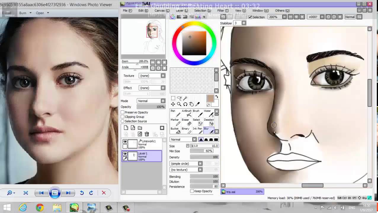 drawing tris from divergent youtube