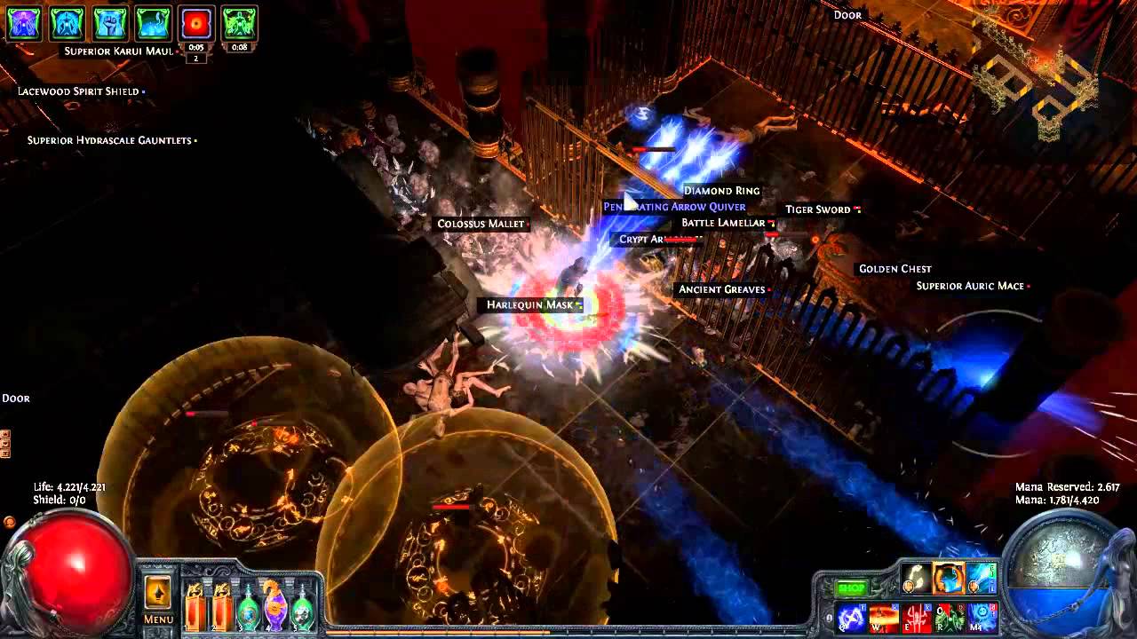 PoE Shrine Ice Spear Witch YouTube