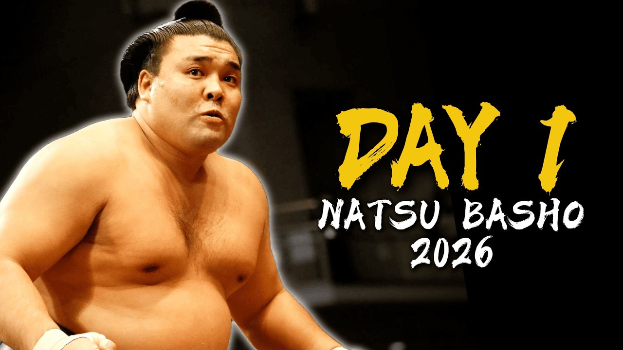 Grand Sumo May 2026 – Day 1 | Analysis & Commentary - YouTube