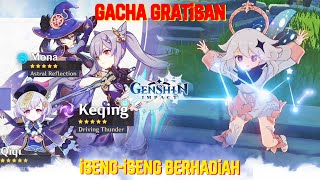 GACHA GRATiSAN x iSENG-iSENG BERHADiAH | Genshin Impact Indonesia