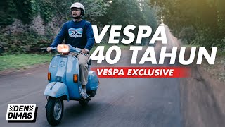 VESPA TUA 40 TAHUN TERNYATA MASIH ENAK‼️ Riding Tes Ride Vespa Exclusive