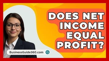 Does Net Income Equal Profit? - BusinessGuide360.com