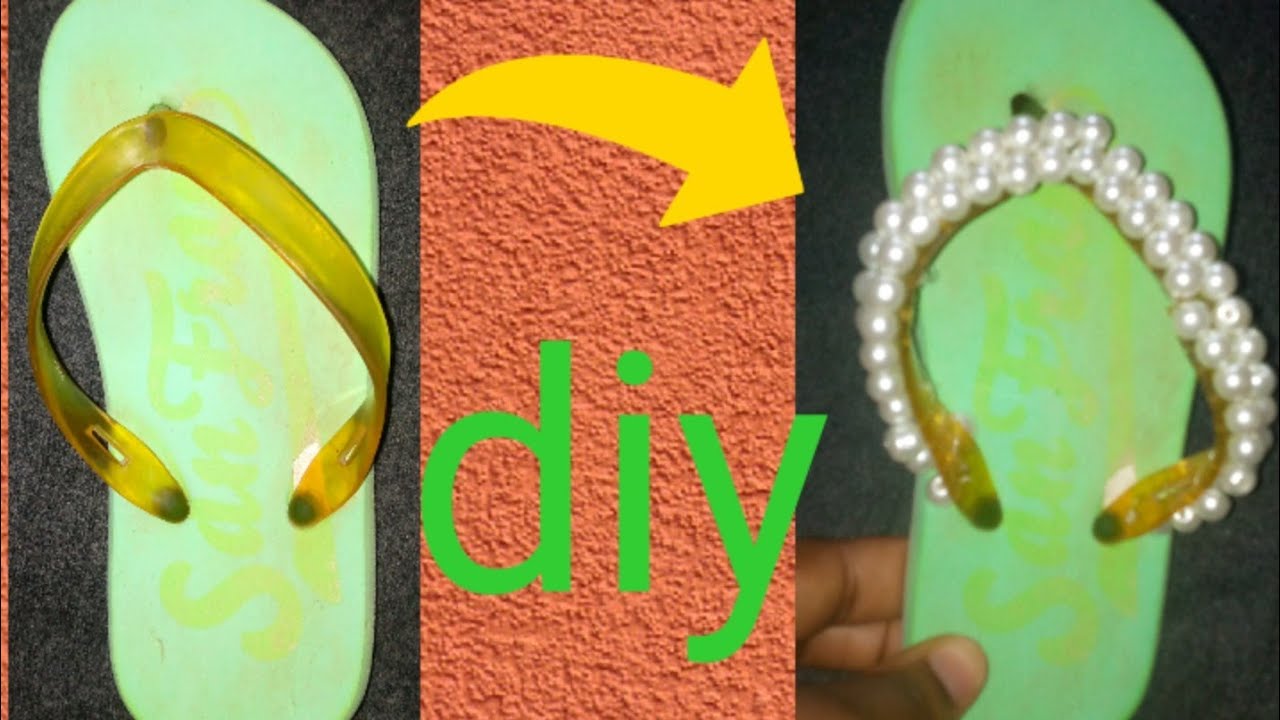 How to make beaded slippers | beaded slippers tutorial 03 - YouTube