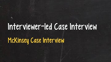 McKinsey Case Interview - Easier than BCG