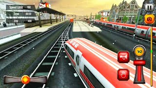 Euro Train Driving 2017 | Train Game | Level 14&15 screenshot 5