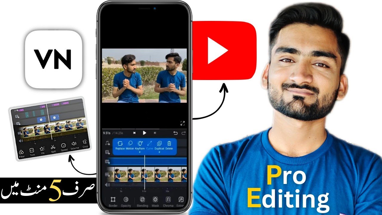 How to Edit Videos For YouTube in Mobile | VN Complete Tutorial 🔥