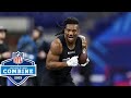 Bijan robinsons full 2023 nfl scouting combine on field workout