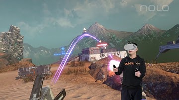 [Oculus Go] play Sci-Fi Game - Evasion with NOLO CV1 visa Nolo Home
