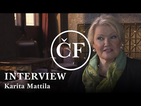 Karita Mattila: interview (Česká filharmonie / Czech Philharmonic)