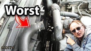 The Worst Thing that Can Happen to Your Car While Driving, Blown Radiator Hose Repair