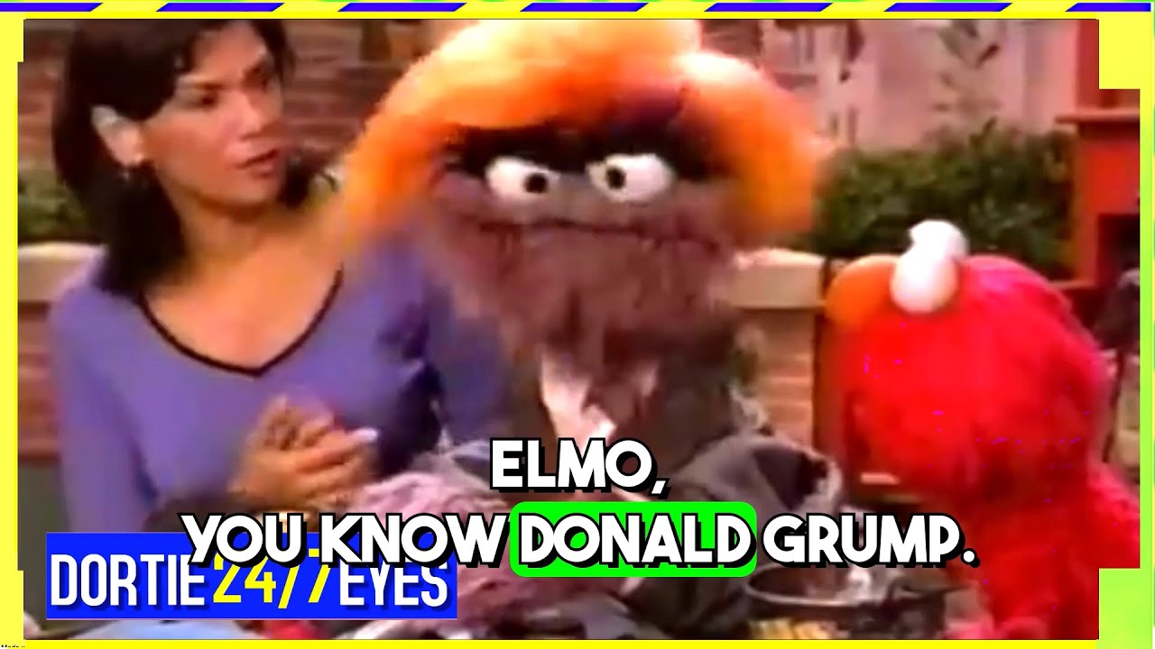 Sesame Street 'Donald Grump' is real reason Trump will stop PBS - YouTube