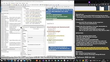 HOW-TO Load large IATE EU TBX Terminology into tlTerm Terminology Software or TLex (64-bit)