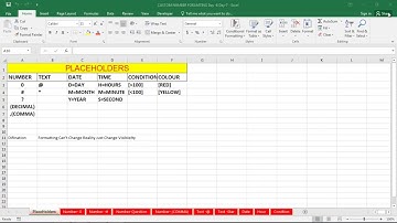 Custom Formatting in Excel 2016 - Advanced Excel Training Part-2 Day-6
