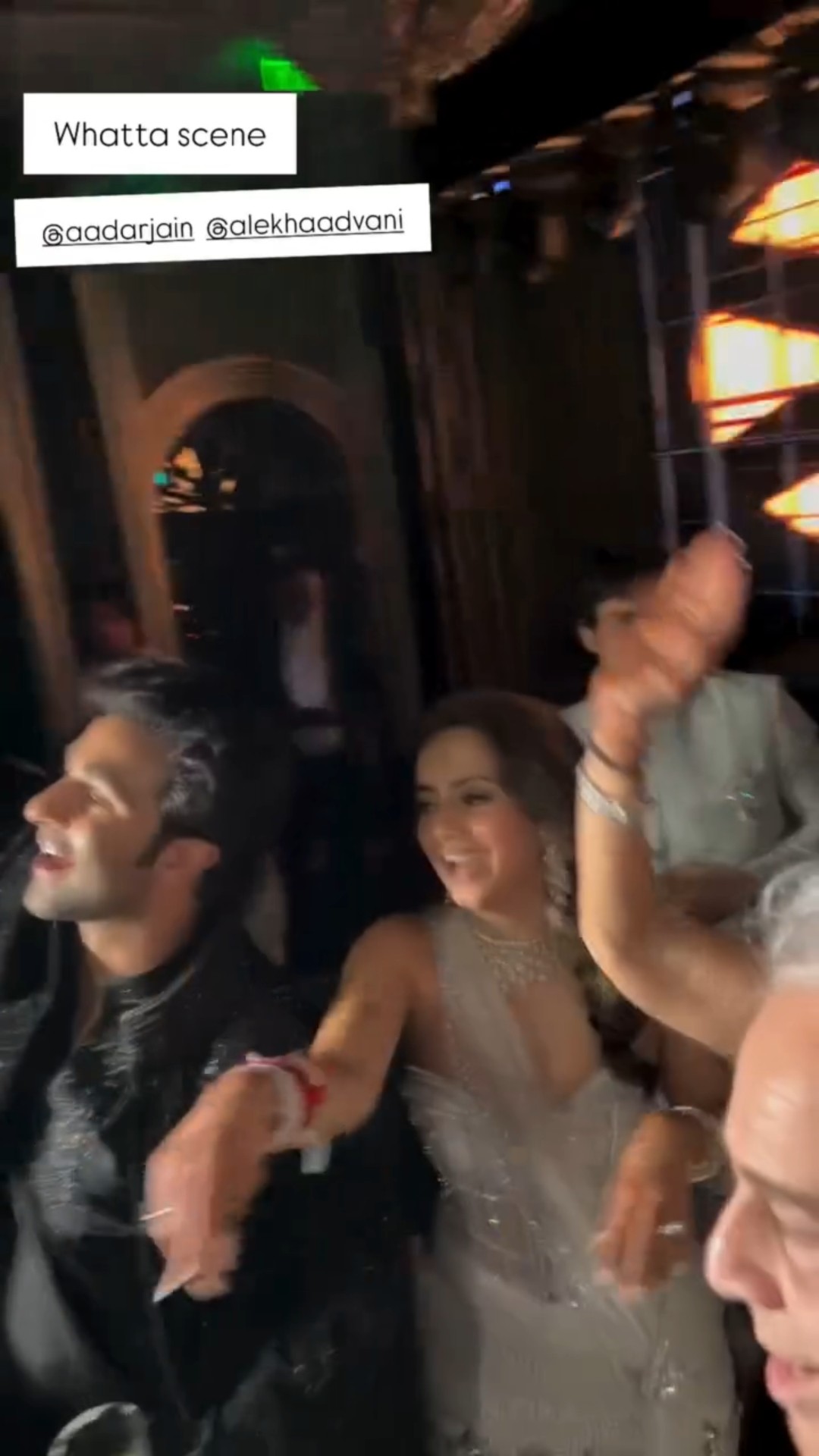 Newlyweds Aadar Jain-Alekha Advani PARTY hard post their wedding ?? #aadaralekhawedding