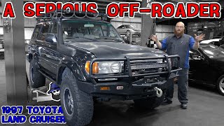 One Wheelin' Setup! 1997 Land Cruiser with 300K miles. What brought it to the CAR WIZARD's shop?