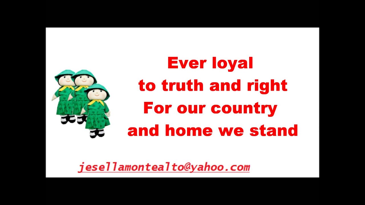 GIRL SCOUTS SONG YouTube