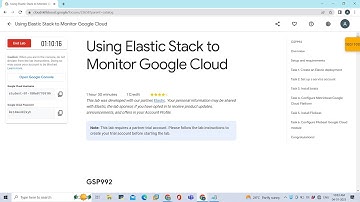 Using Elastic Stack to Monitor Google Cloud #gcp #googlecloudplatform #arcade #qwiklabs