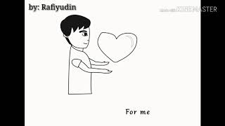 Animasi keren LDR Rafiyudin dan Rosaneli