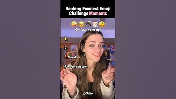 Rangschikking van de grappigste Emoji Challenge-momenten🤣 #rangschikking #grappig #tiktok #emojic...
