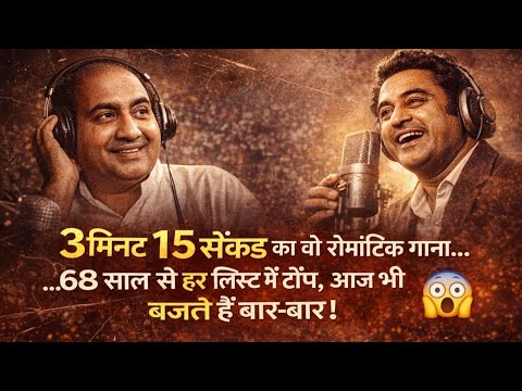 3 मिनट 15 सेकंड का वो गाना जो 68 साल से टॉप पर! क्यों आज भी हर दिल में बसता है? Kishore Kumar Songs