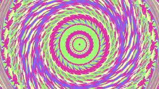 1 HOUR Trippy Colorful Mandala Animations Groovy Chill Ambient Music, Study, Sleep, Meditation, Yoga
