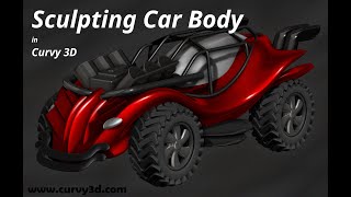 Sculpting Car Body in Curvy 3D