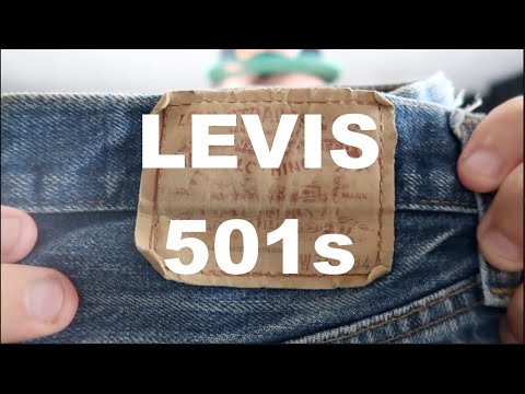 How To Determine The Age of Levi's 501s: Levi's series Episode 2 - YouTube