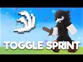 how to get toggle sprint in minecraft bedrock