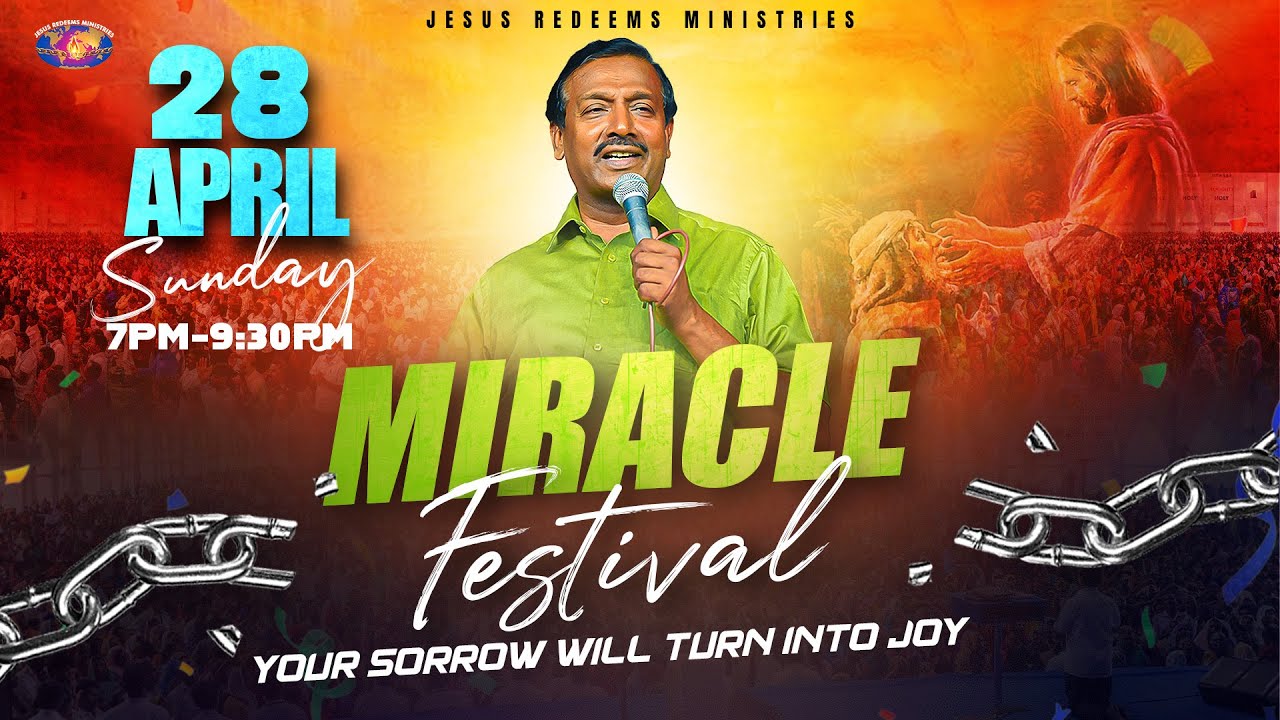       Miracle Festival  Bro Mohan C Lazarus  April 2024